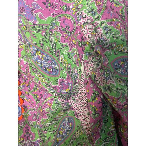 Maison Common Paisley Printed Tunic Top Size 42 - Picture 7 of 11